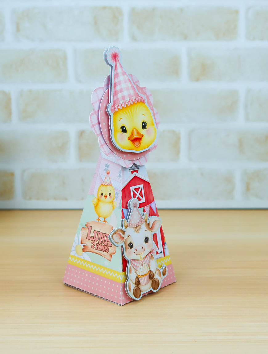 Personalized Party Favor Box Kit – Little Farm – photo 4
