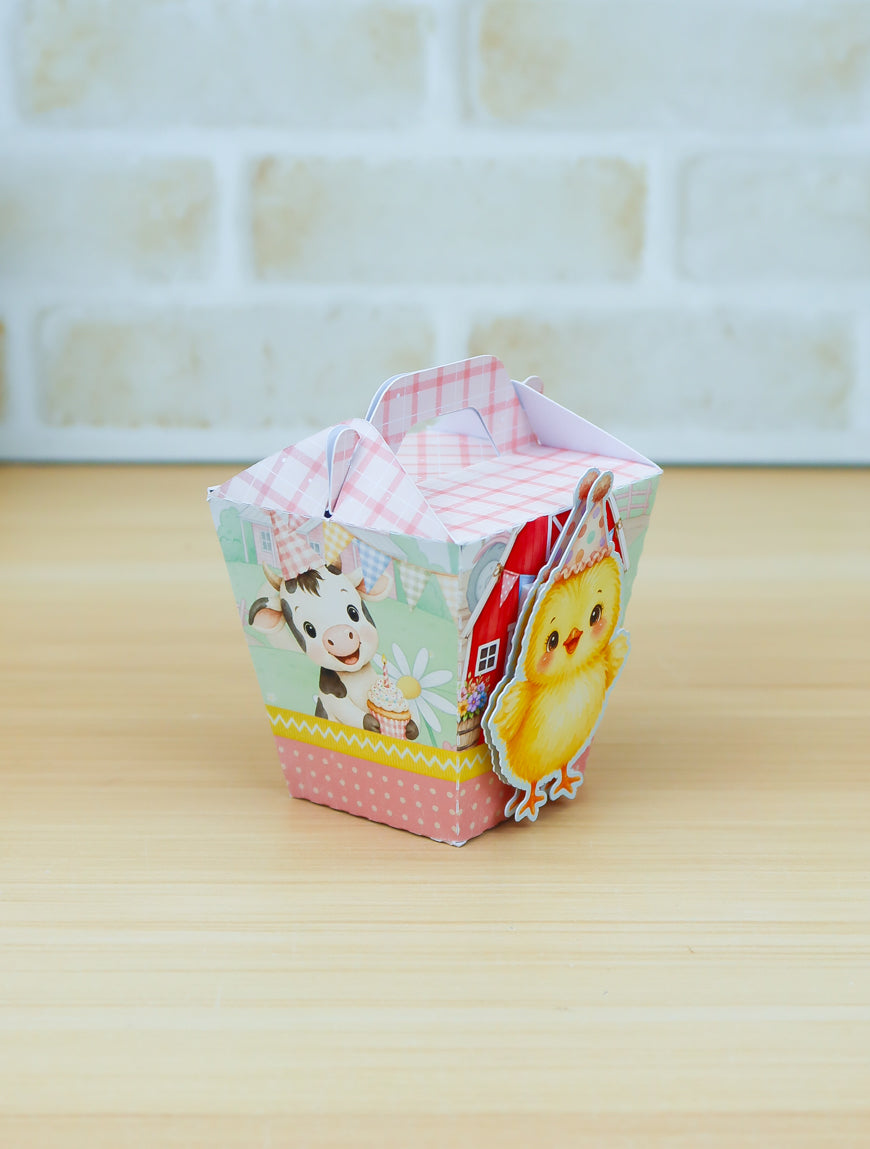 Personalized Party Favor Box Kit – Little Farm – photo 5