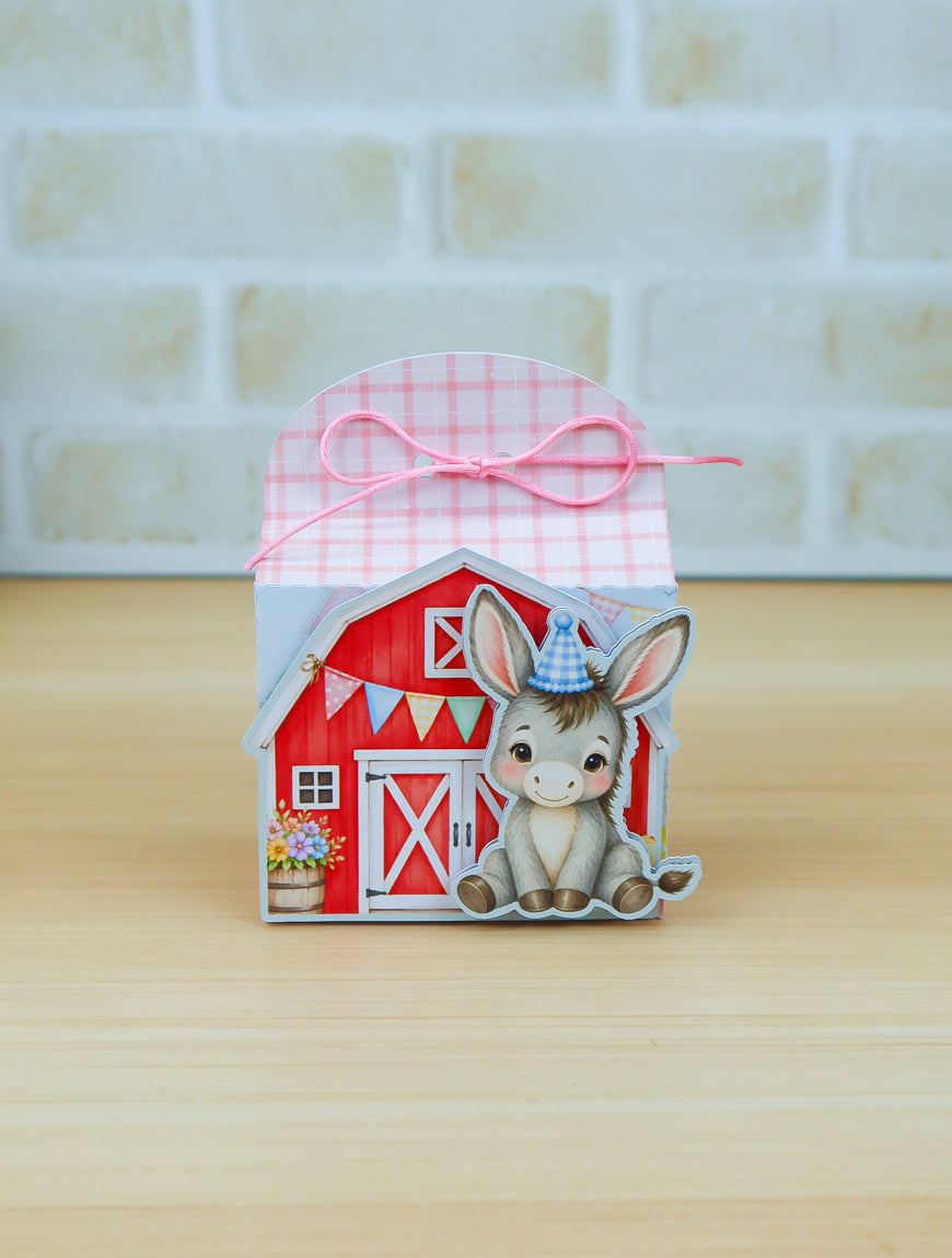 Personalized Party Favor Box Kit – Little Farm – photo 6
