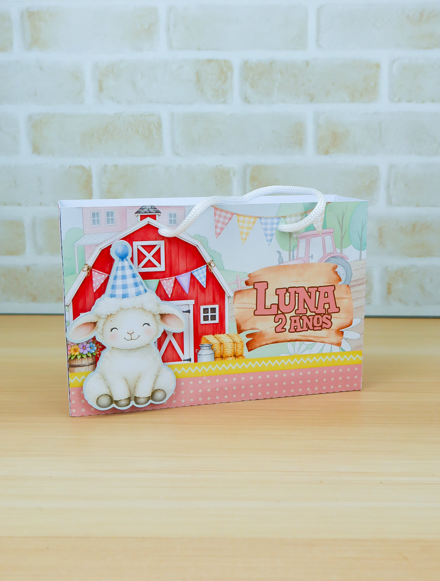 Personalized Party Favor Box Kit – Little Farm – photo 11