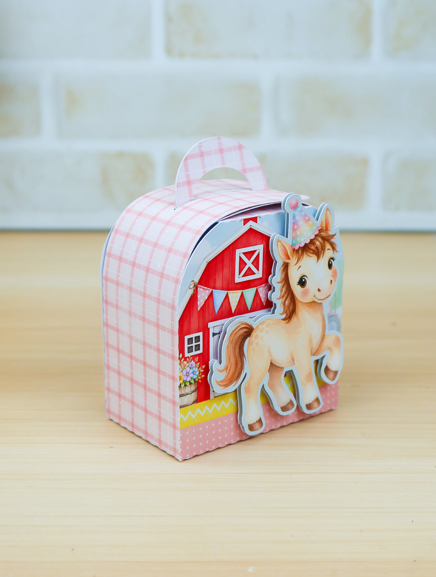 Personalized Party Favor Box Kit – Little Farm – photo 12
