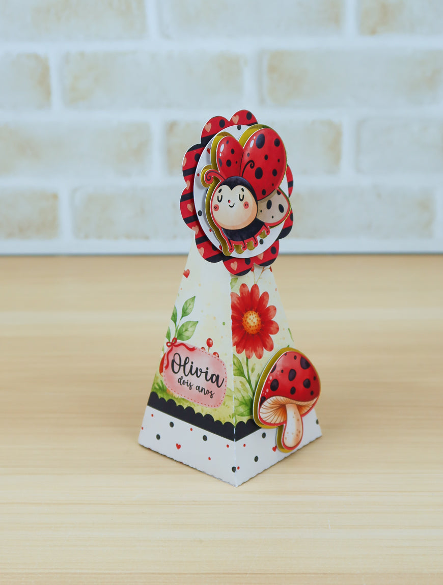Personalized Party Favor Box Kit – Ladybug – photo 5