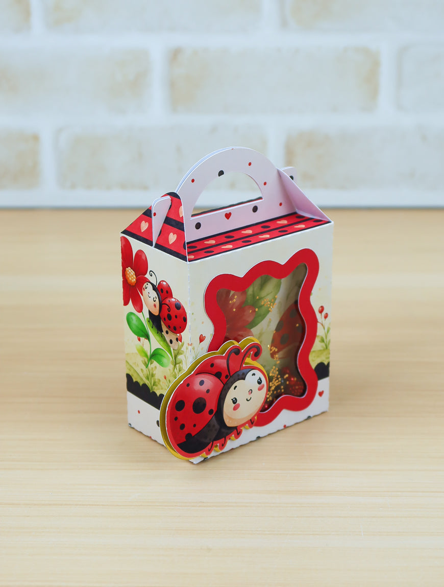 Personalized Party Favor Box Kit – Ladybug – photo 10