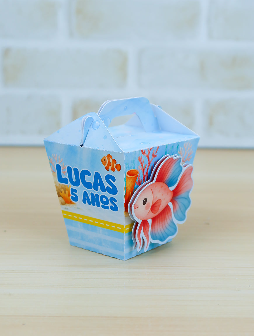 Personalized Party Favor Box Kit – Under the Sea – photo 4