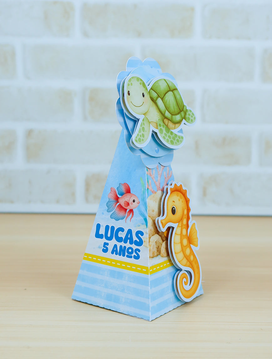 Personalized Party Favor Box Kit – Under the Sea – photo 5