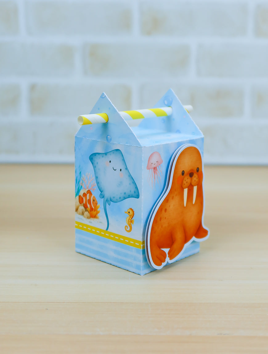Personalized Party Favor Box Kit – Under the Sea – photo 7