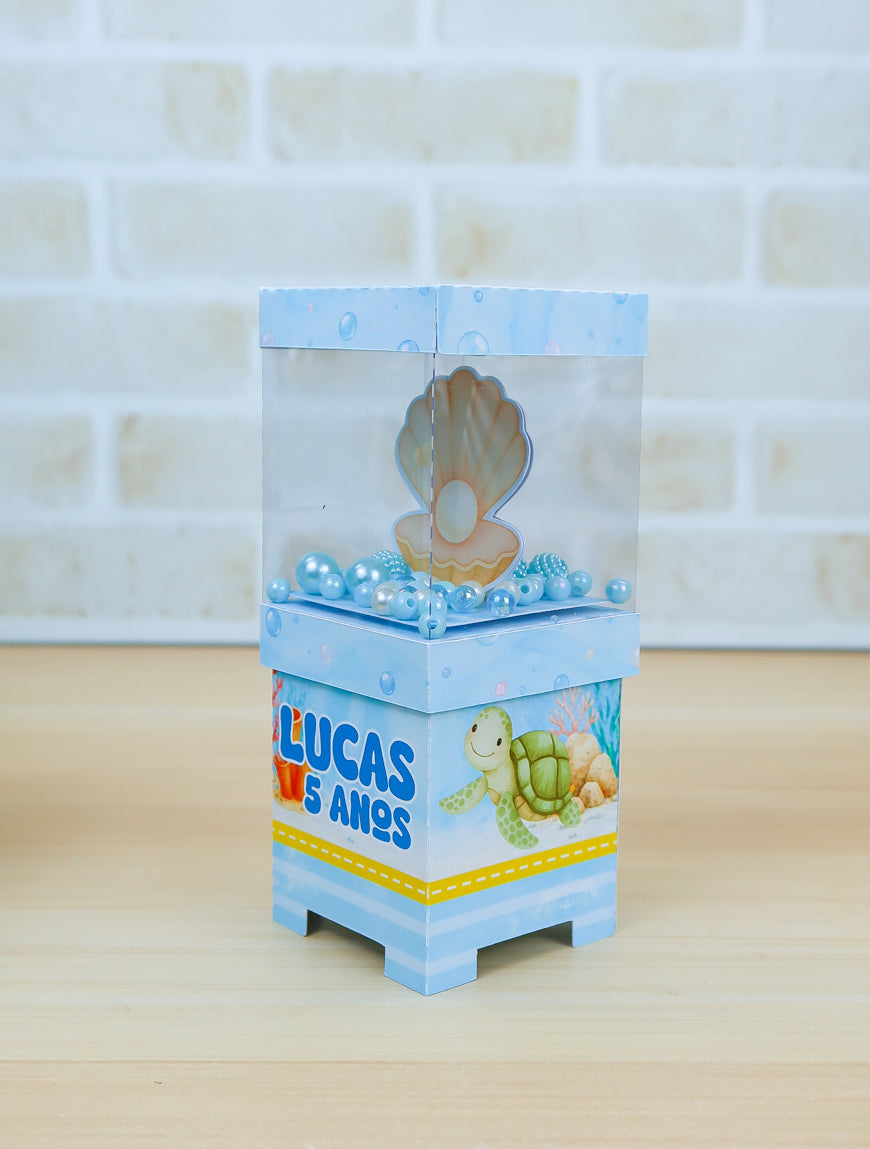 Personalized Party Favor Box Kit – Under the Sea – photo 9