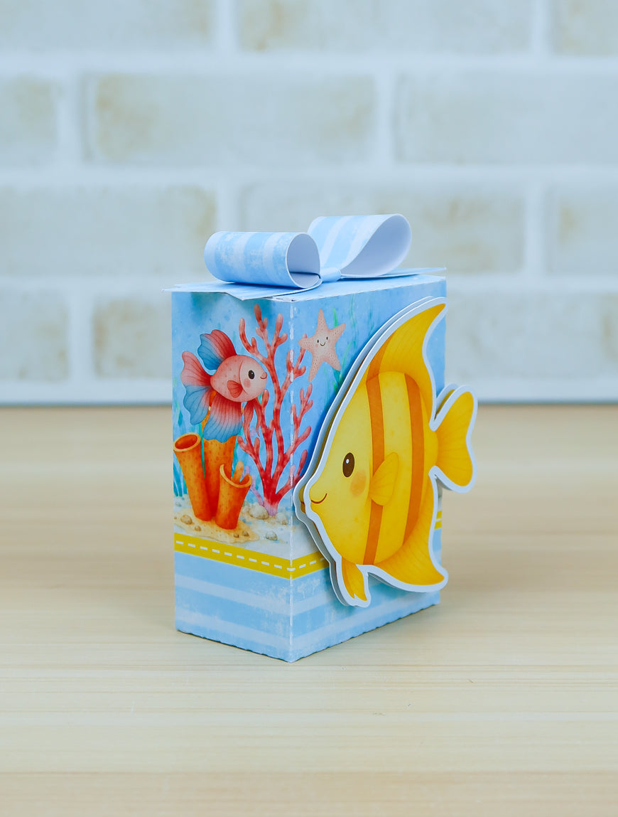 Personalized Party Favor Box Kit – Under the Sea – photo 11