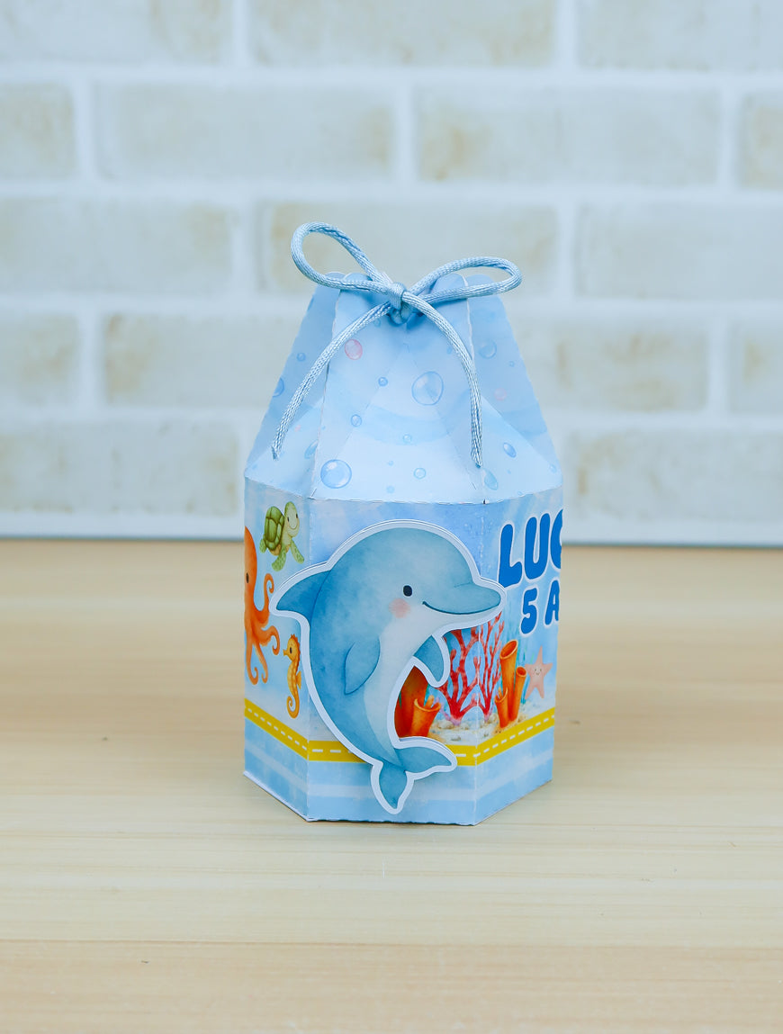 Personalized Party Favor Box Kit – Under the Sea – photo 3