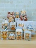 Personalized Party Favor Box Kit – Brown Bear