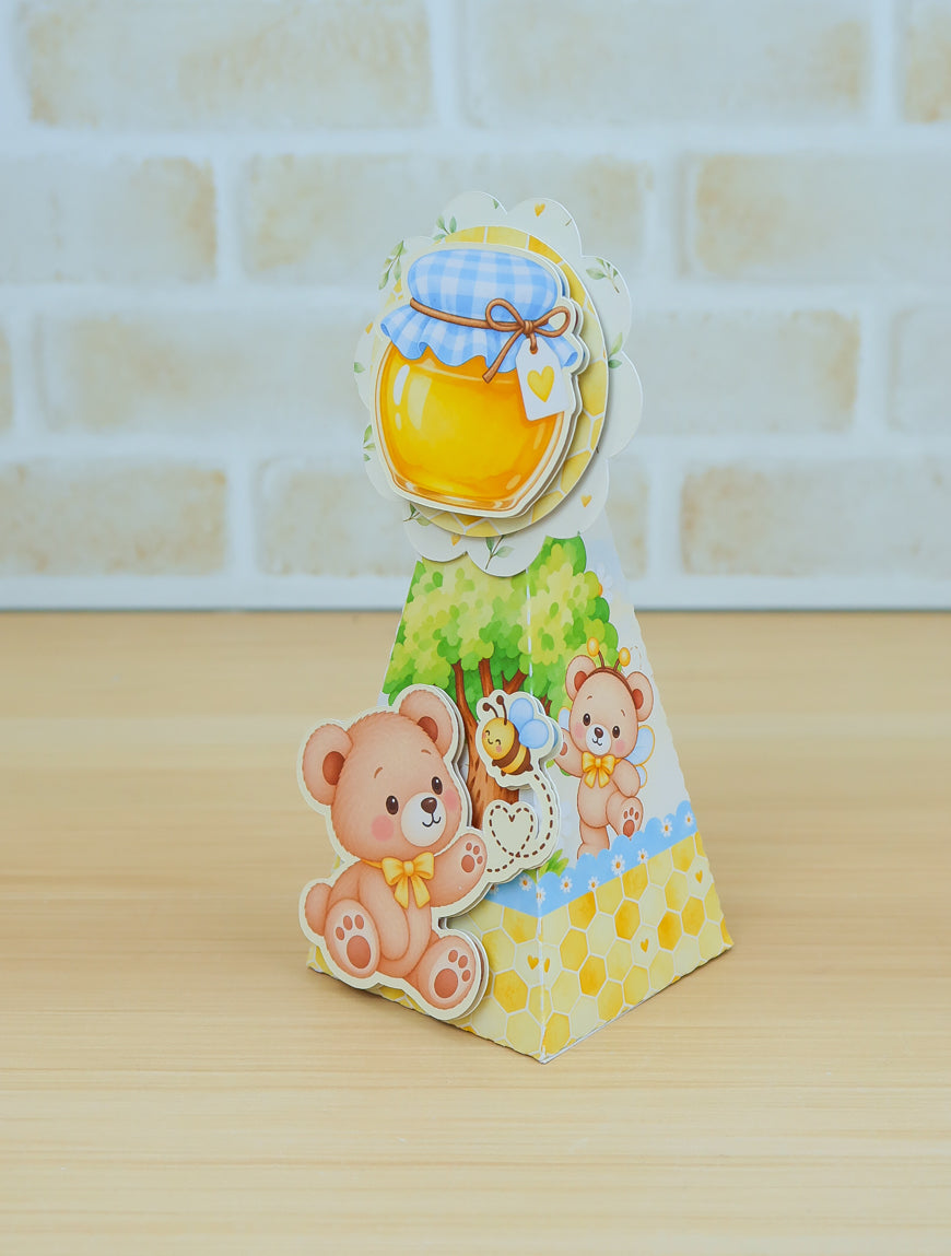 Personalized Party Favor Box Kit – Sweet Teddy Bear – photo 4