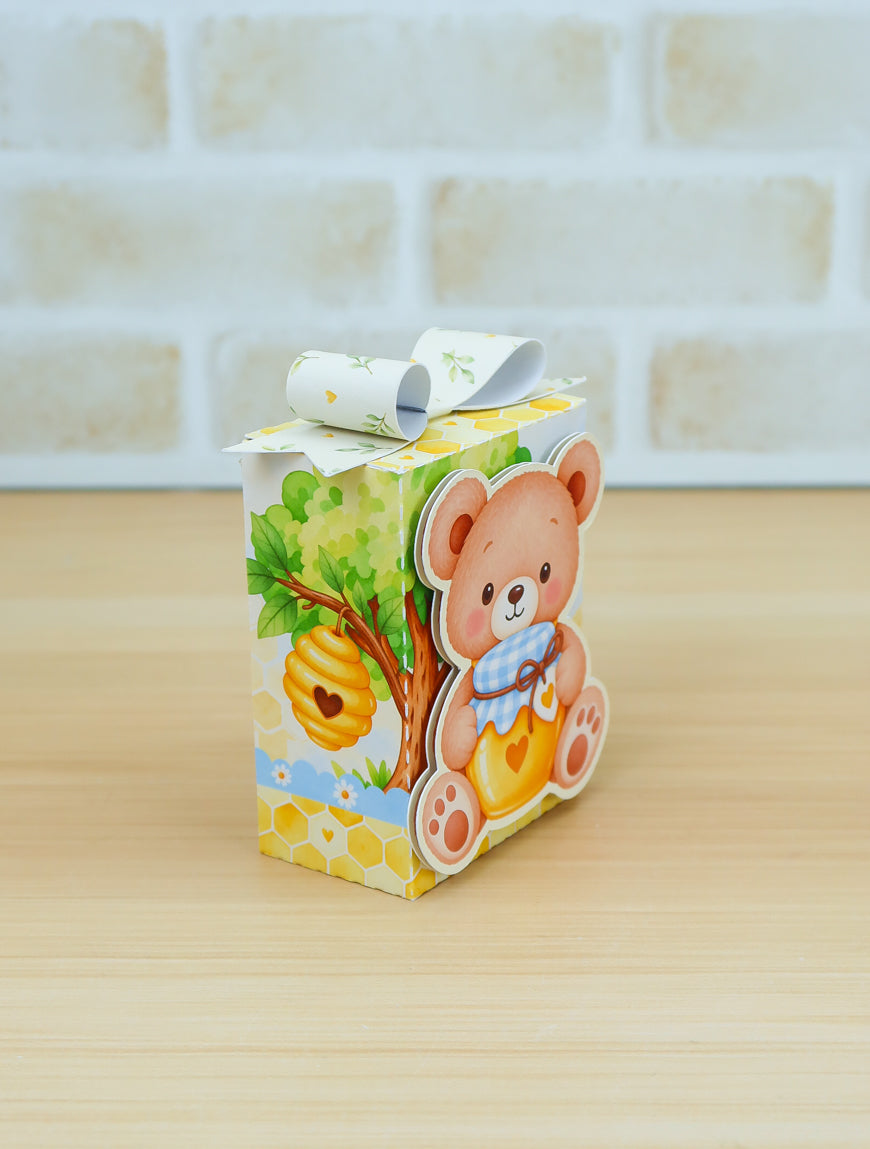 Personalized Party Favor Box Kit – Sweet Teddy Bear – photo 7