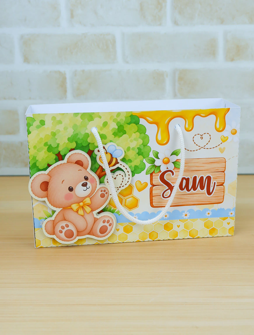 Personalized Party Favor Box Kit – Sweet Teddy Bear – photo 8