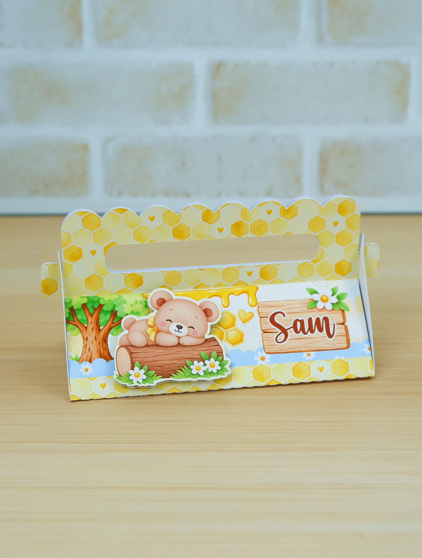 Personalized Party Favor Box Kit – Sweet Teddy Bear – photo 9