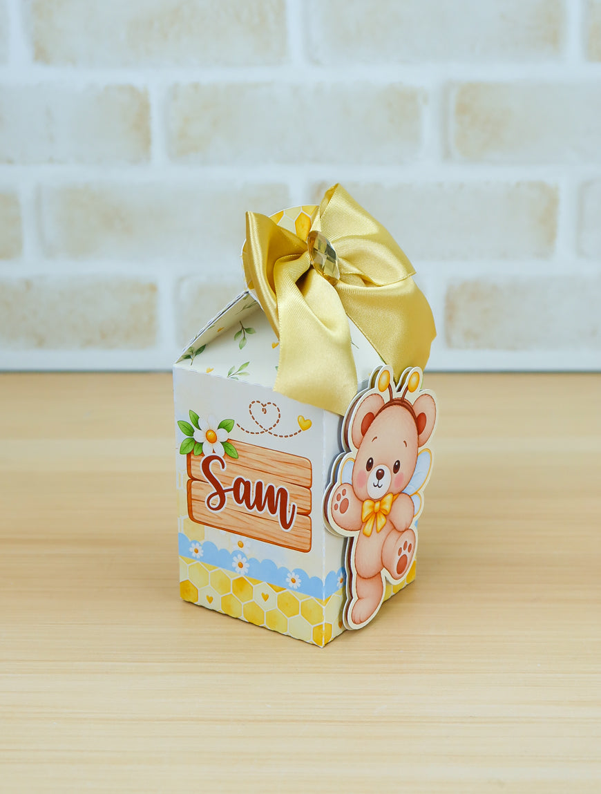 Personalized Party Favor Box Kit – Sweet Teddy Bear – photo 2