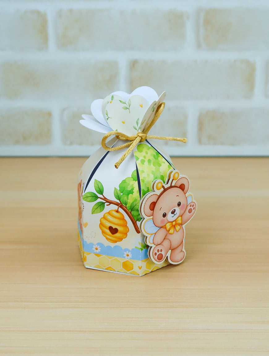 Personalized Party Favor Box Kit – Sweet Teddy Bear – photo 11