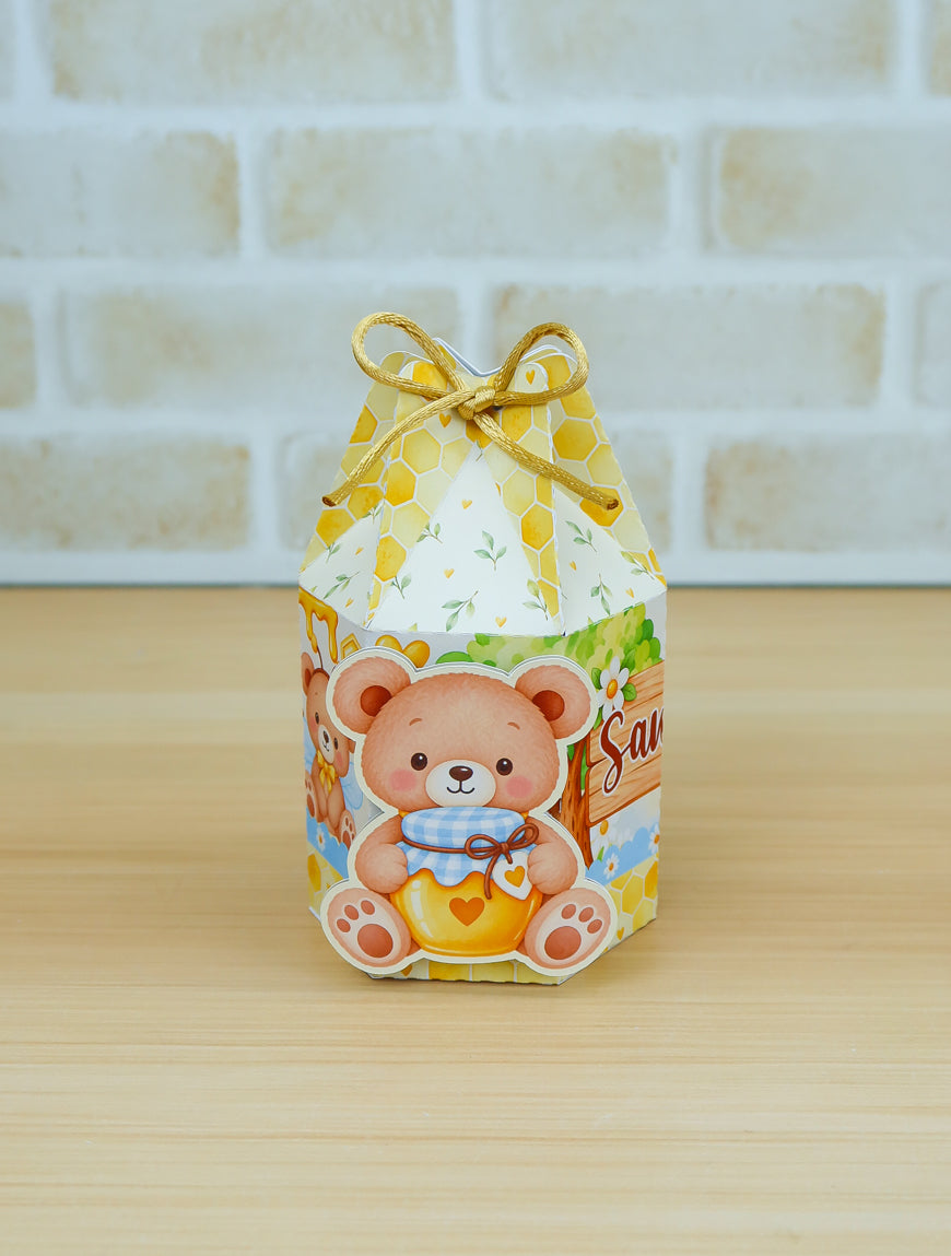 Personalized Party Favor Box Kit – Sweet Teddy Bear – photo 3