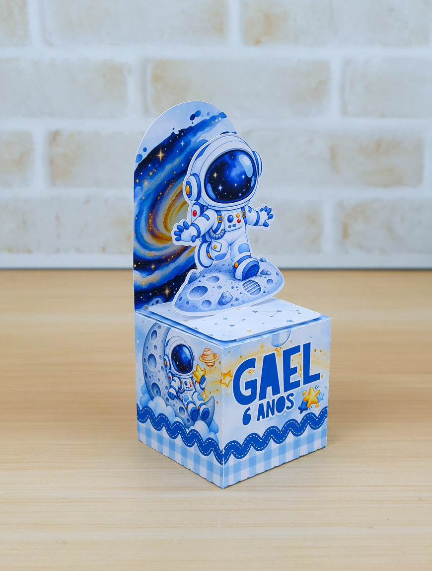 Personalized Party Favor Box Kit – Astronaut – photo 6