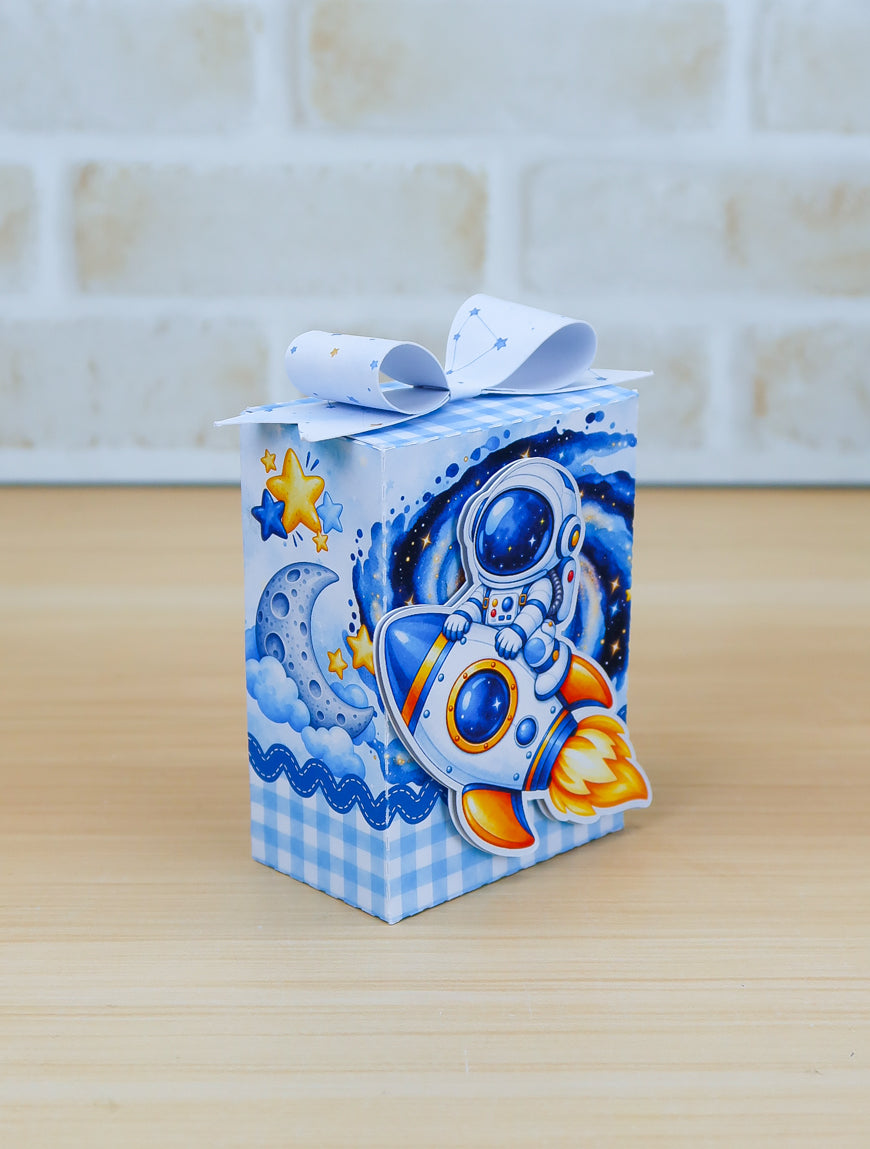 Personalized Party Favor Box Kit – Astronaut – photo 7