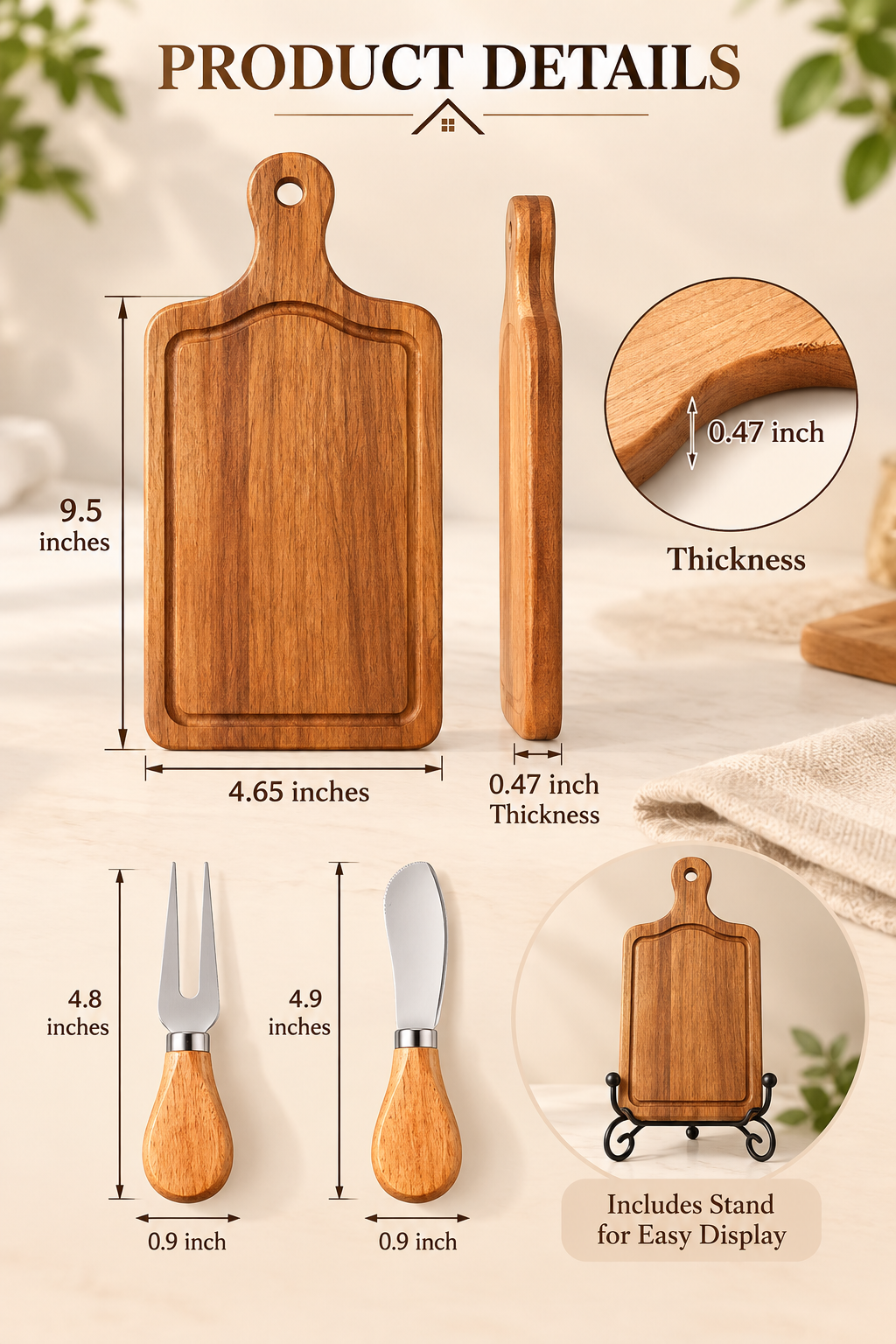 Personalized Mini Serving Board Gift Set – photo 4