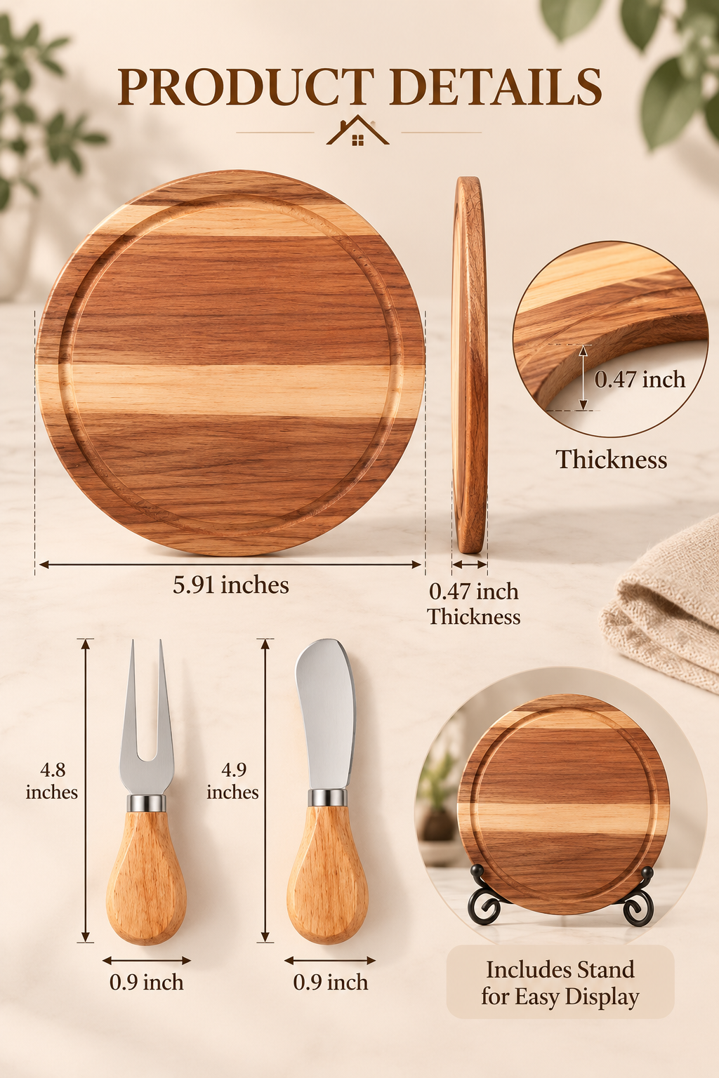 Personalized Mini Serving Board Gift Set – photo 5