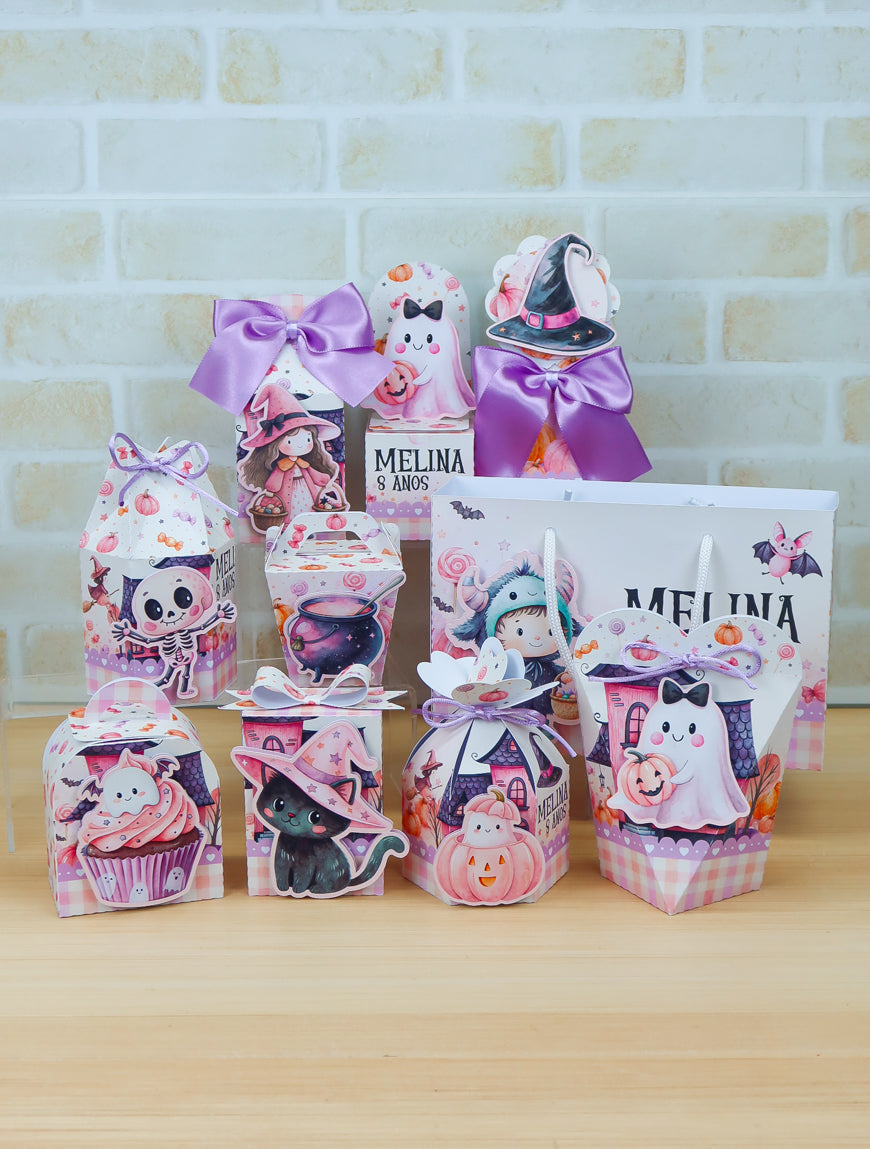 Personalized Party Favor Box Kit – Halloween