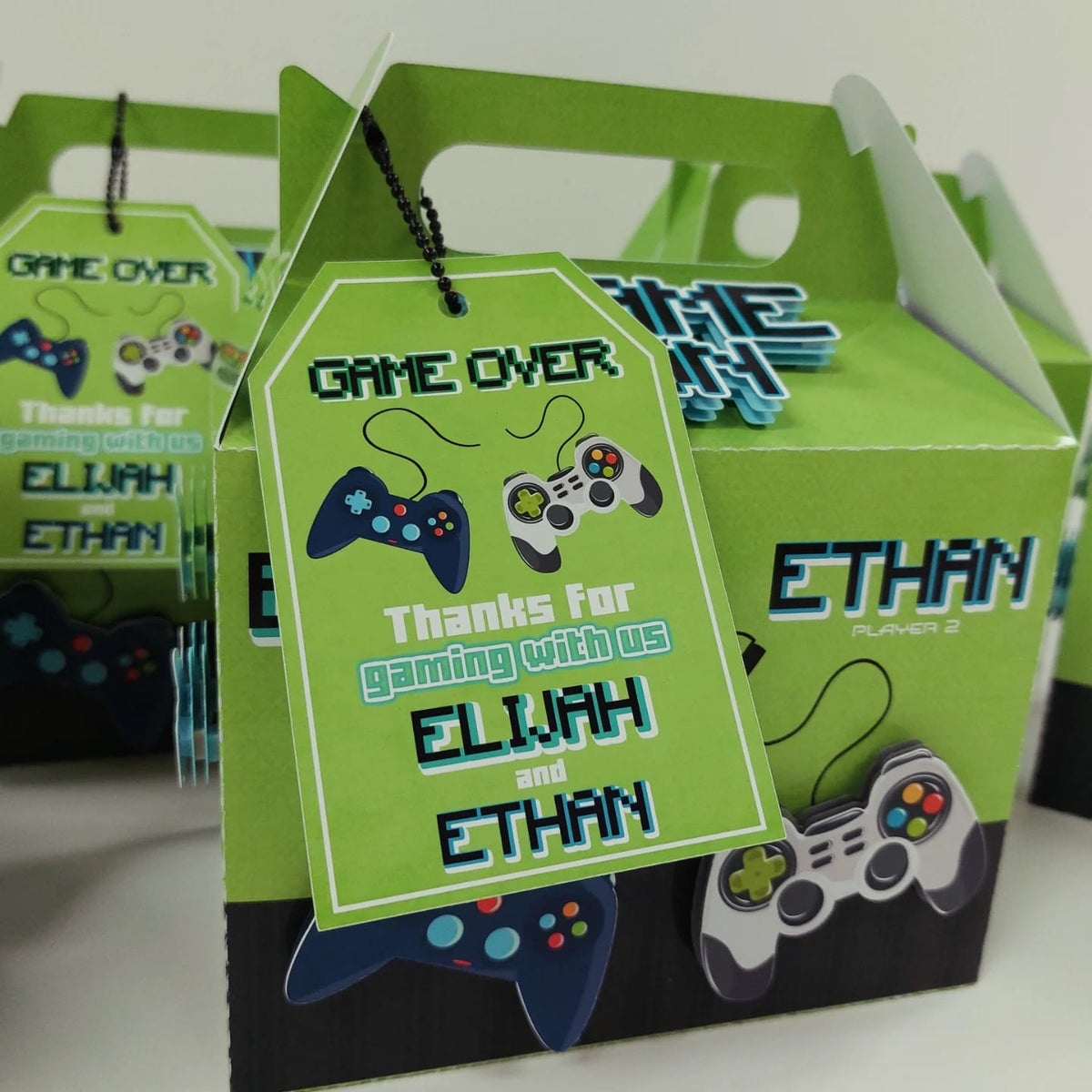 Large Personalized Favor Case with 3D Details