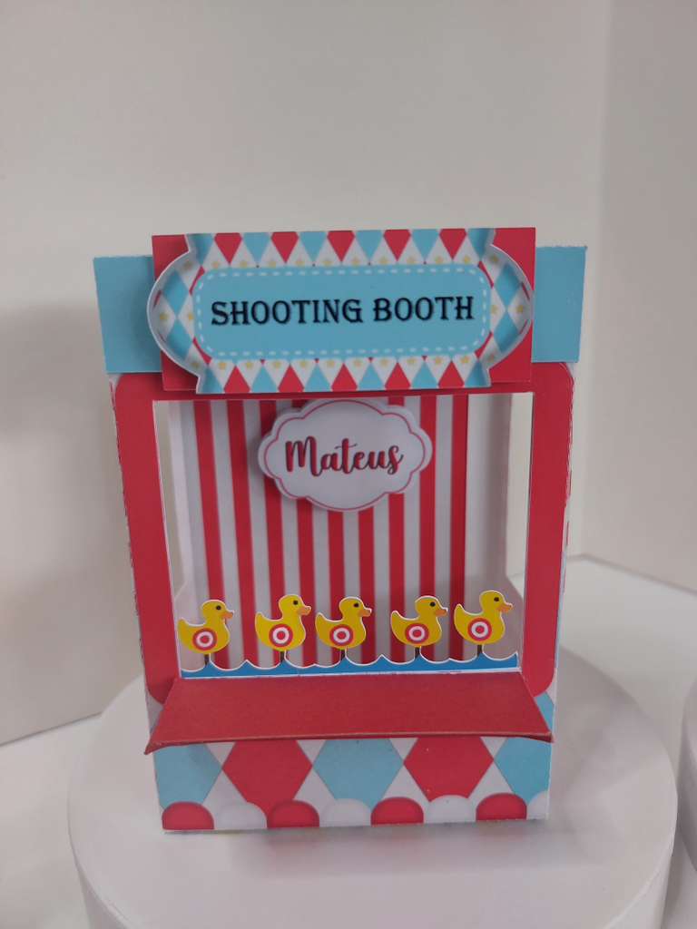 Personalized Party Favor Box Kit - Carnival Party