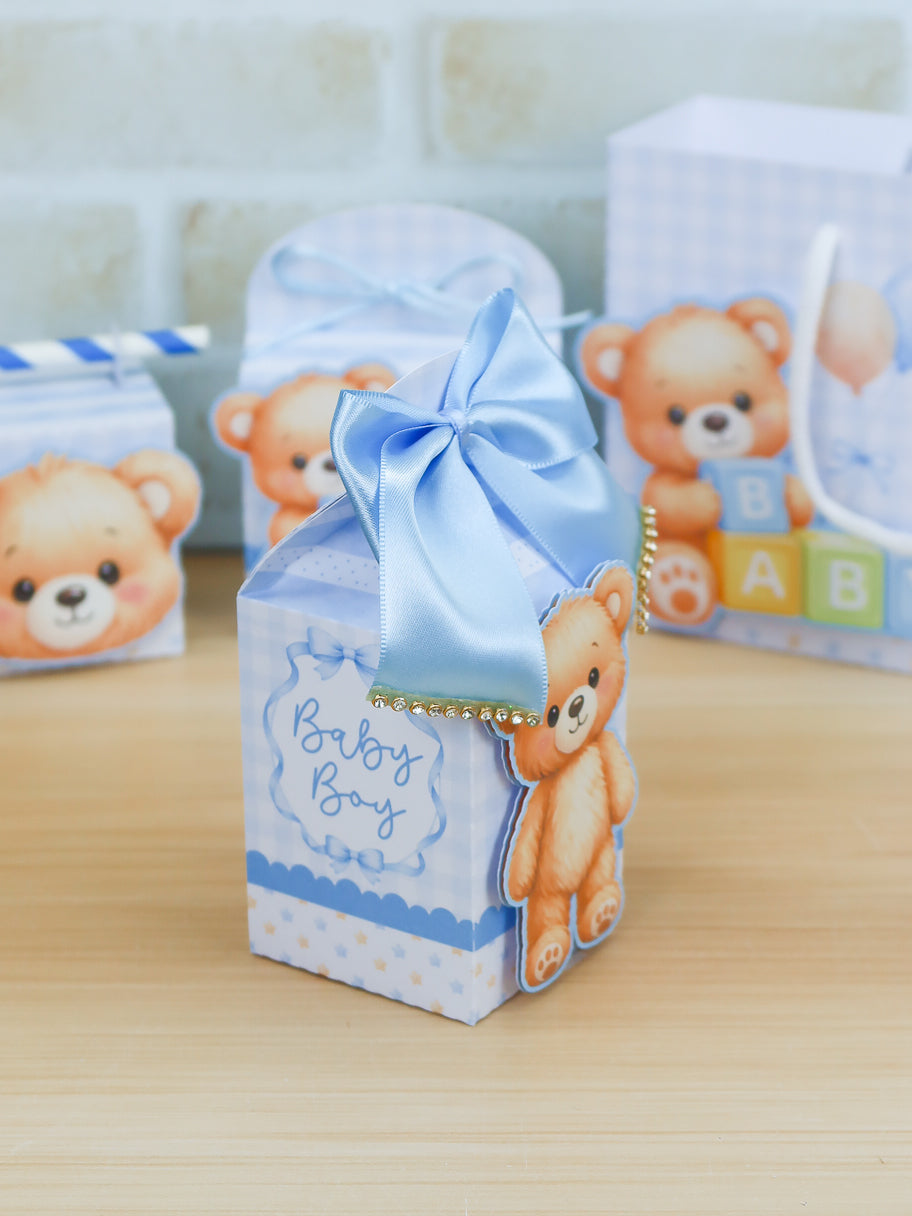 Personalized Party Favor Box Kit - Baby Boy