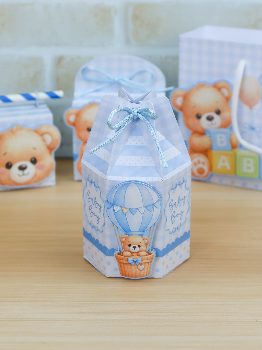 Personalized Party Favor Box Kit - Baby Boy