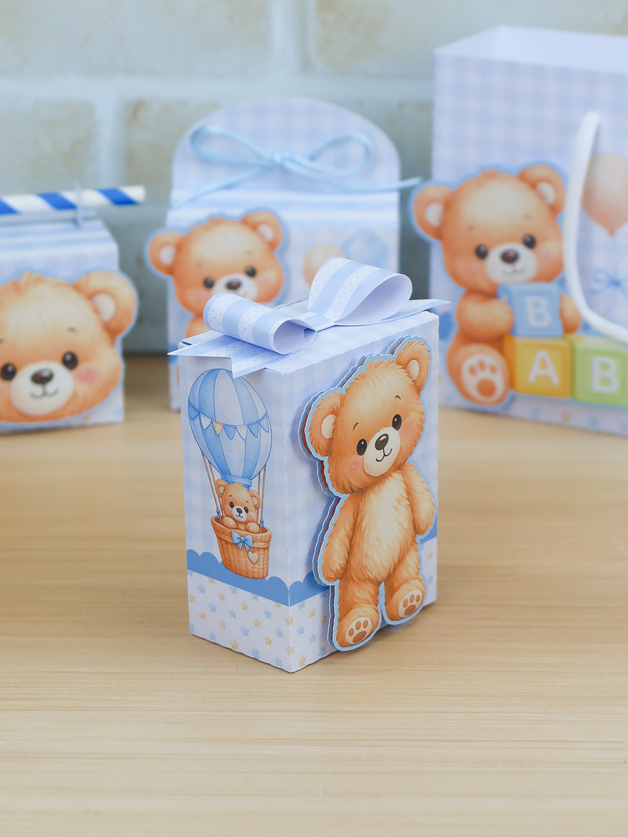 Personalized Party Favor Box Kit - Baby Boy