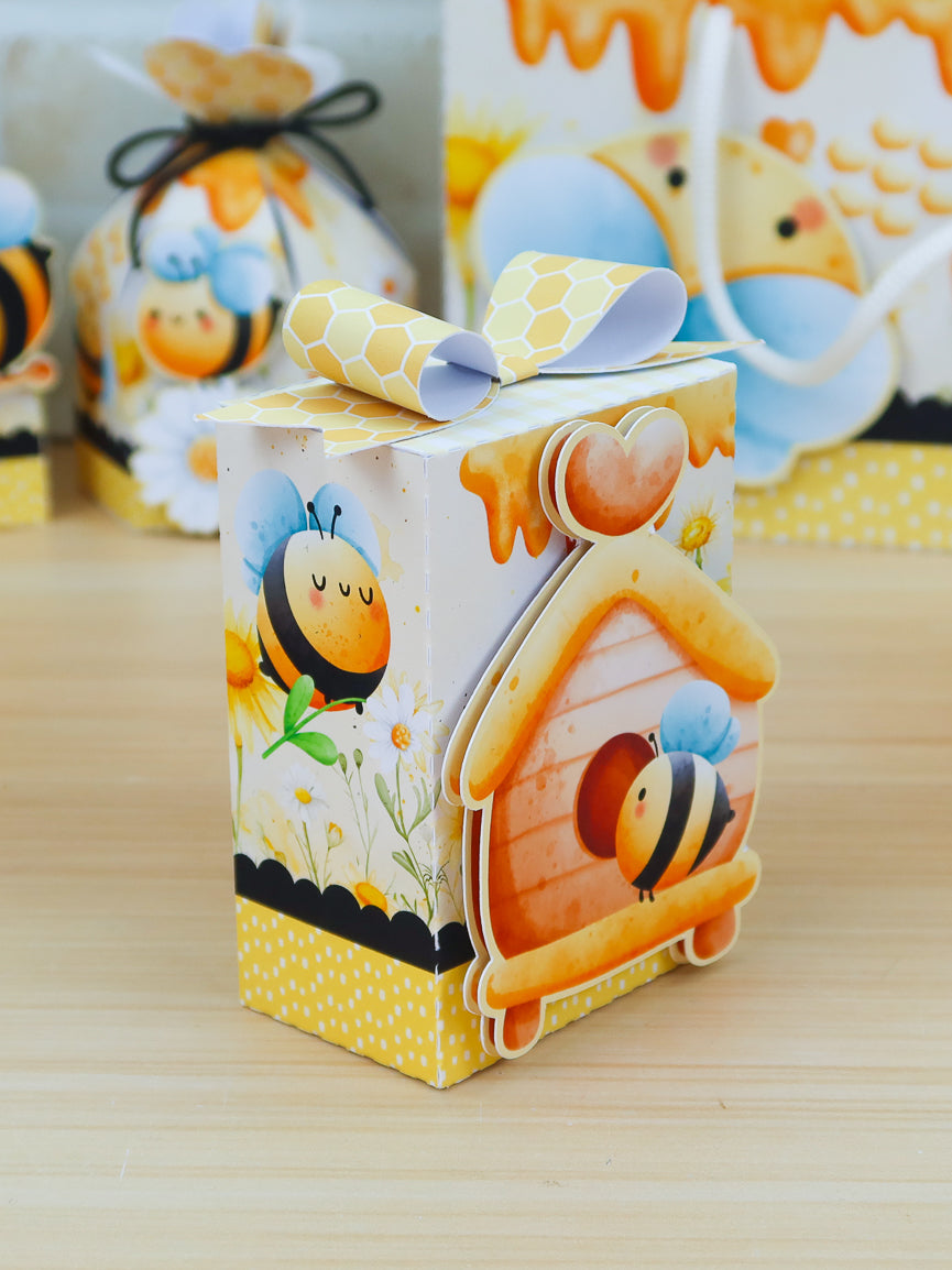 Personalized Party Favor Box Kit – Little Bee – photo 6