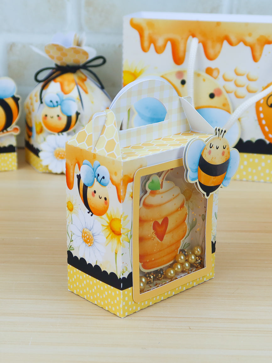 Personalized Party Favor Box Kit – Little Bee – photo 8