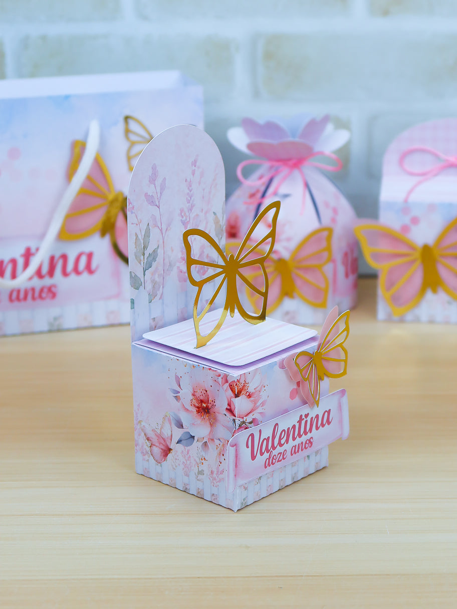 Personalized Party Favor Box Kit – Butterflies – photo 6