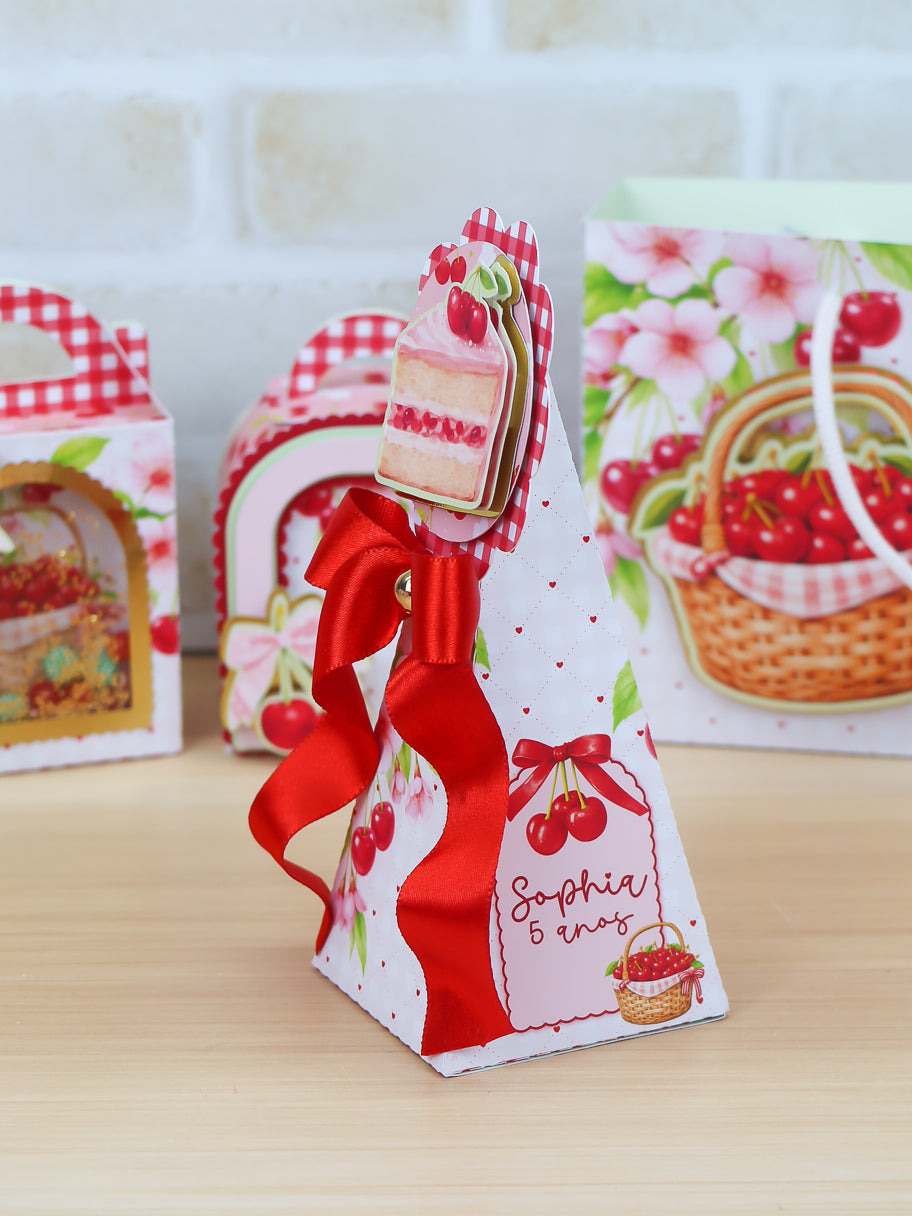 Personalized Party Favor Box Kit – Cherry – photo 5