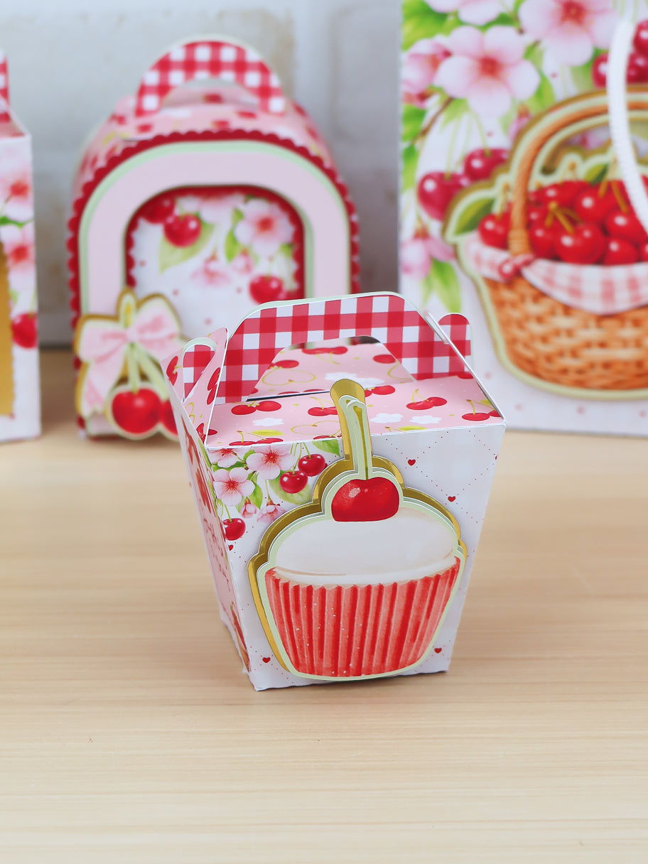 Personalized Party Favor Box Kit – Cherry – photo 6