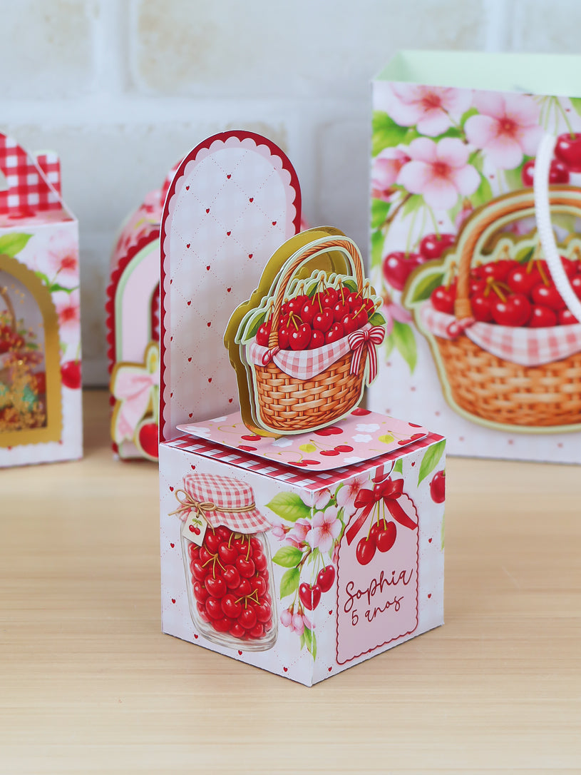 Personalized Party Favor Box Kit – Cherry – photo 7