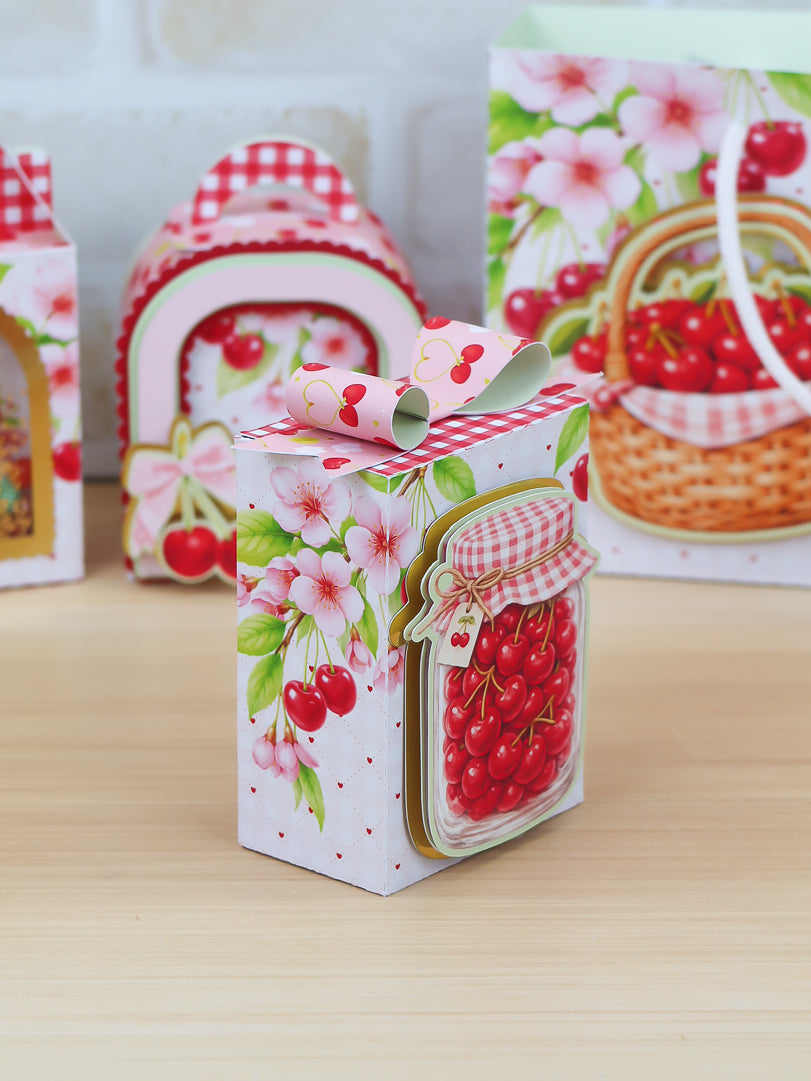 Personalized Party Favor Box Kit – Cherry – photo 8