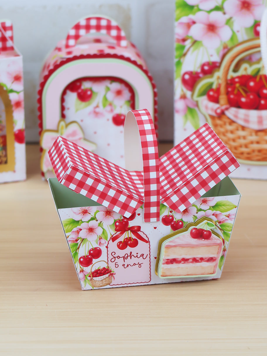 Personalized Party Favor Box Kit – Cherry – photo 9
