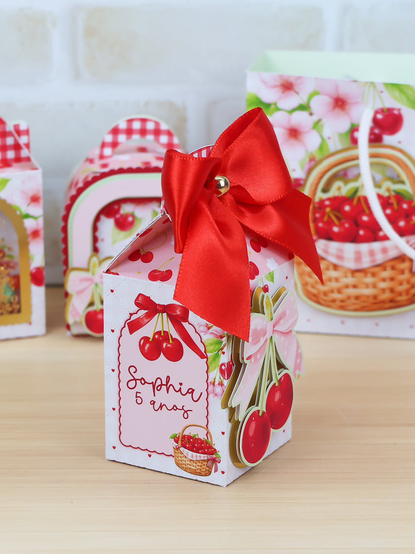 Personalized Party Favor Box Kit – Cherry – photo 3