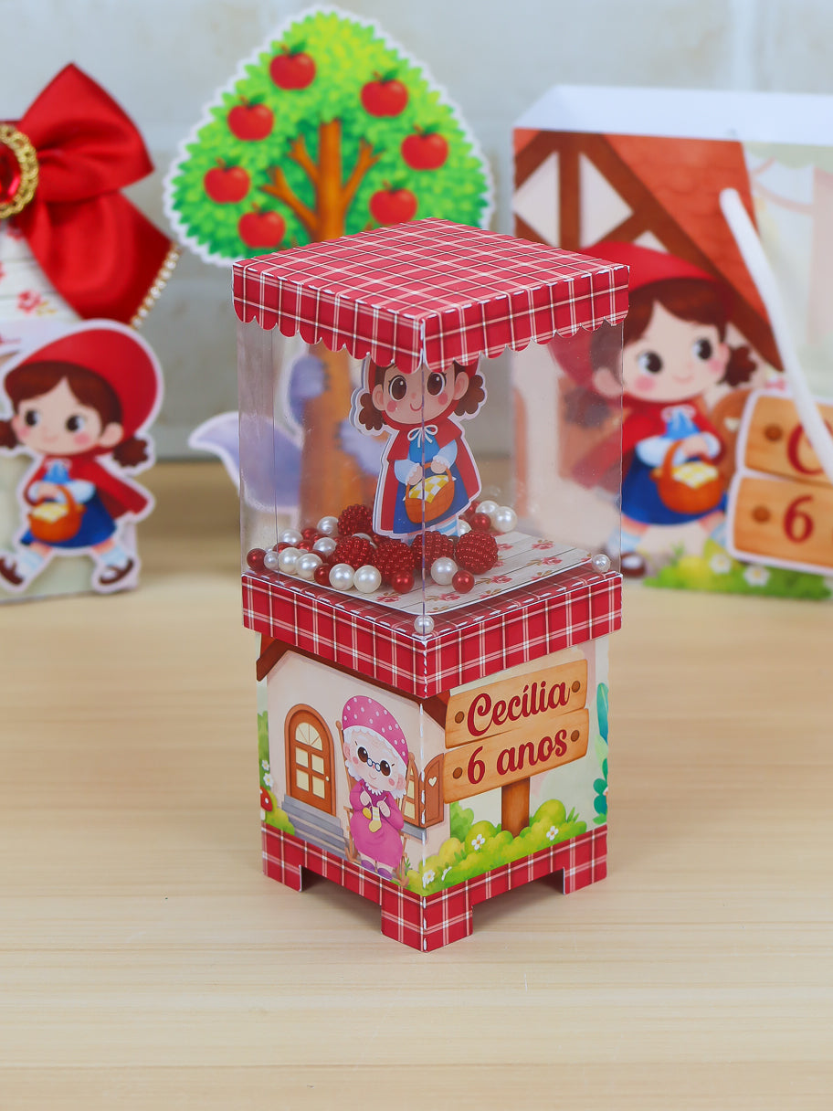 Personalized Party Favor Box Kit - Little Red Riding Hood