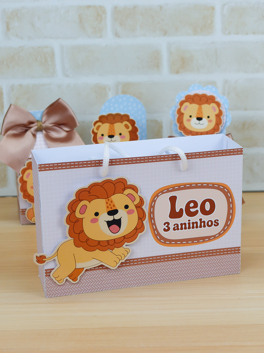 Personalized Party Favor Box Kit – Little Lion – photo 11