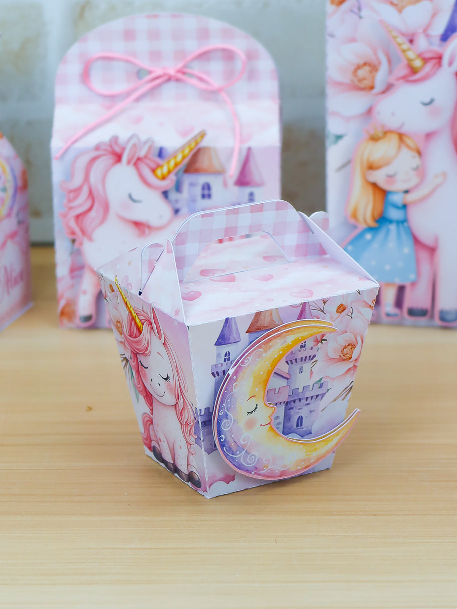 Personalized Party Favor Box Kit – Unicorn – photo 5