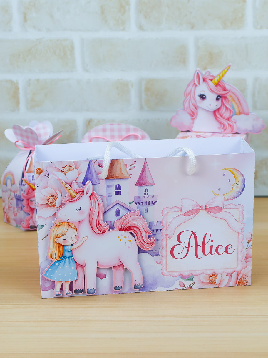 Personalized Party Favor Box Kit – Unicorn – photo 8