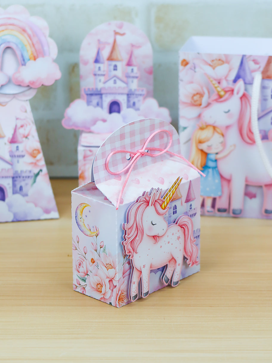 Personalized Party Favor Box Kit – Unicorn – photo 9
