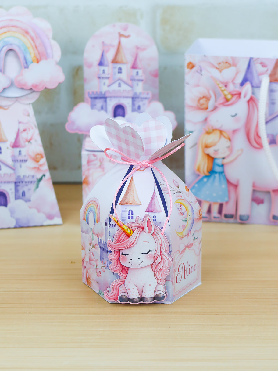 Personalized Party Favor Box Kit – Unicorn – photo 10