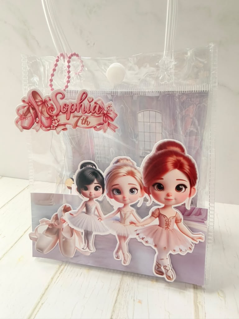 Personalized Puzzle in Clear Bag – Kids Party Favor – photo 3