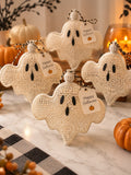 Set of 10 Halloween Ghost Candy Favor Box – 3D Printed