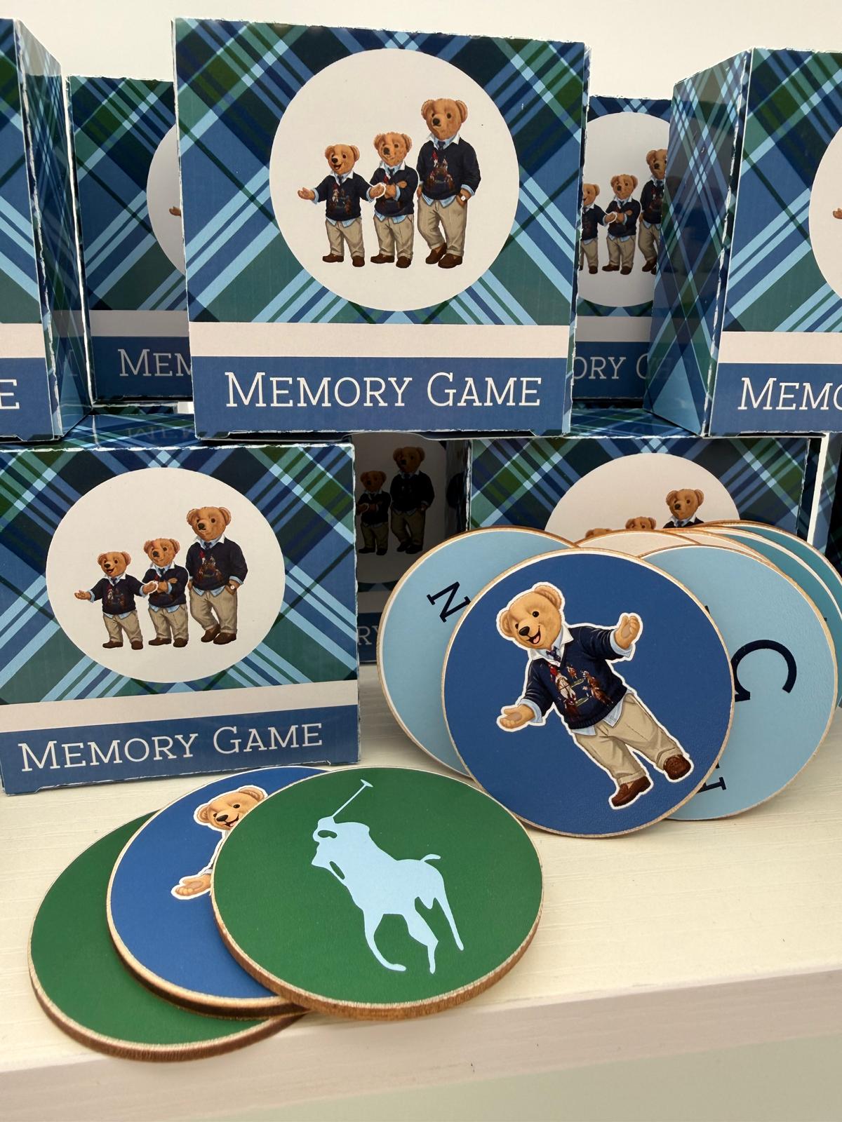 Personalized Memory Game in Mini Box – Kids Party Favor