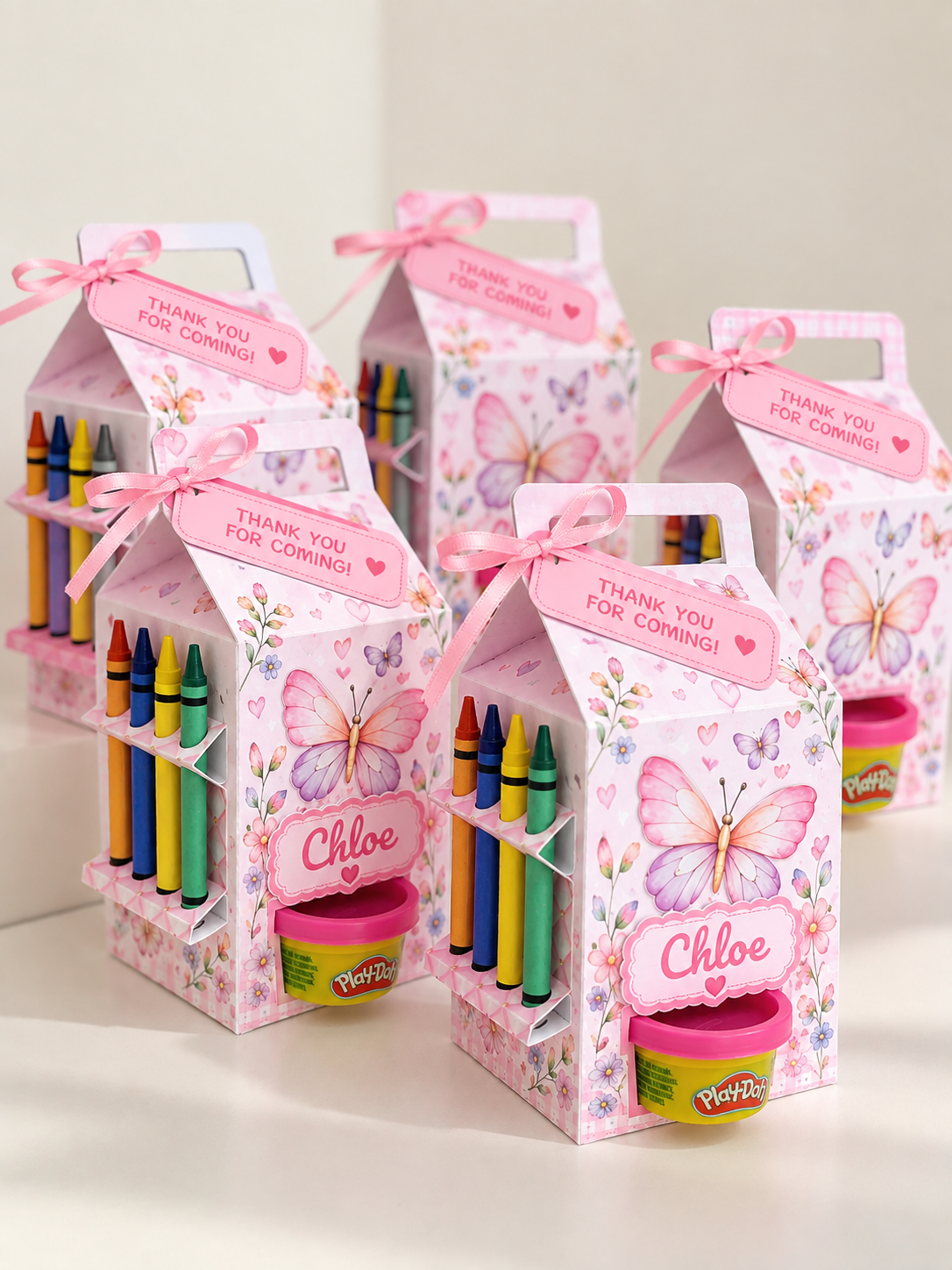 Personalized Kids Activity Kit – Modeling Dough, Coloring & Crayons – photo 2